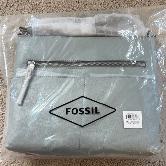 Fossil Handbags - Fossil Fiona LG Crossbody in Smokey Blue NWT